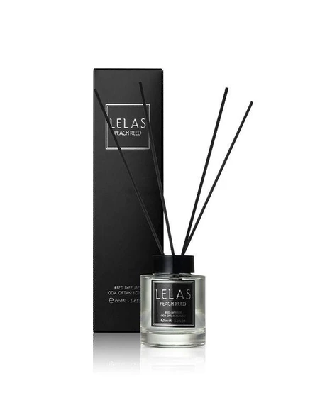 Lelas 1823 Peach Reed 100 ML Çubuklu Ortam Kokusu-Şeftali