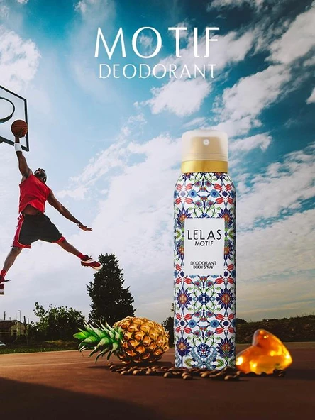 Lelas 1900 Motif 150 ML Kadın Erkek Deodorant-Oryantal - 4
