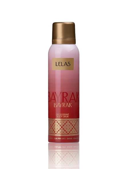 Lelas Bayrak Deodorant 150 ML – Çiçeksi Meyvemsi, Unisex Koku Spreyi – 1140 - Resim 2