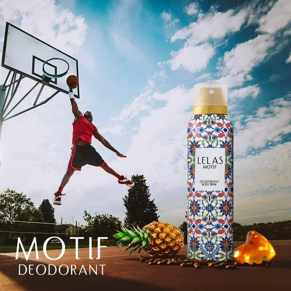 Lelas 1900 Motif 150 ML Kadın Erkek Deodorant-Oryantal - 3