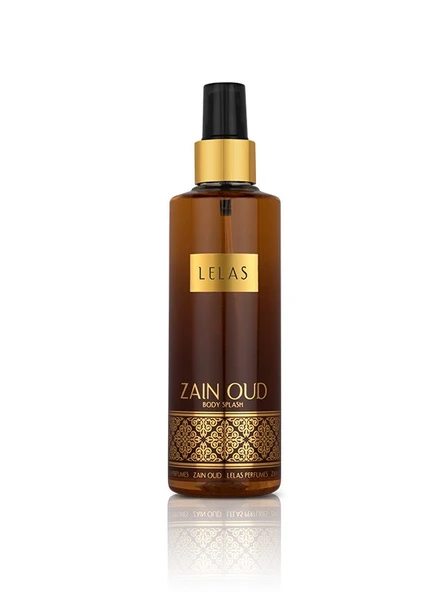 Lelas Zain Oud Vücut Spreyi 250 ML – Oryantal Unisex Koku Spreyi – 1184 - Resim 4