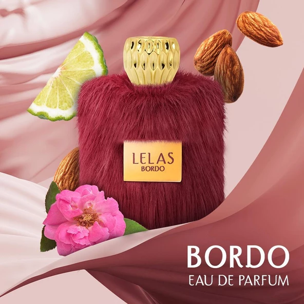 Lelas 1582 Bordo Üniseks Hediye Kutulu 4'lü Parfüm Seti - 4