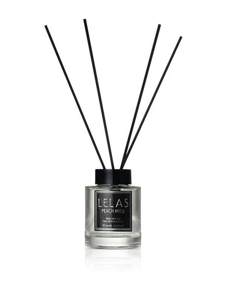 Lelas 1823 Peach Reed 100 ML Çubuklu Ortam Kokusu-Şeftali - 3