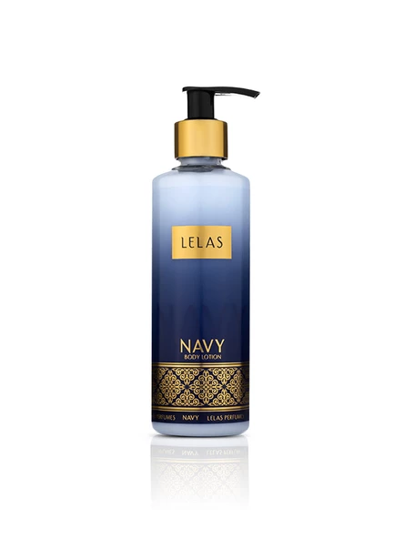 Lelas Navy Vücut Losyonu 250 ML – Oryantal Vanilyalı Unisex Vücut Kremi – 1157