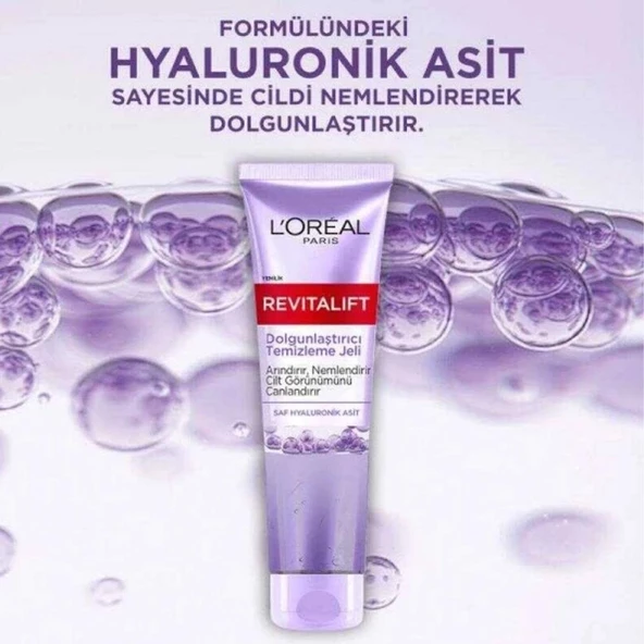 Loreal Paris Revitalift Filler Dolgunlaştırıcı Temizleme Jeli 150ml - 2