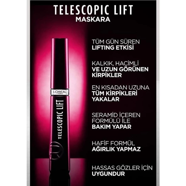 Loreal Paris Telescopic Lift Maskara - 3