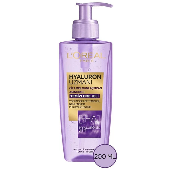 Loreal Paris Hyaluron Uzmanı Yüz Yıkama Jeli 200 ml