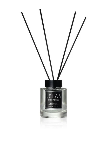 Lelas 1824 Berry Reed 100 ML Çubuklu Ortam Kokusu-Yaban Mersini - 3
