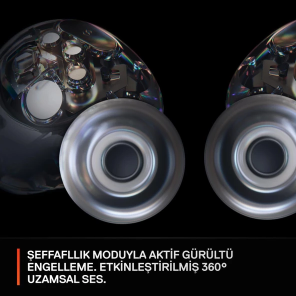 SteelSeries Arctis GameBuds Gaming EarBuds Kulak İçi Kulaklık - Siyah - 8
