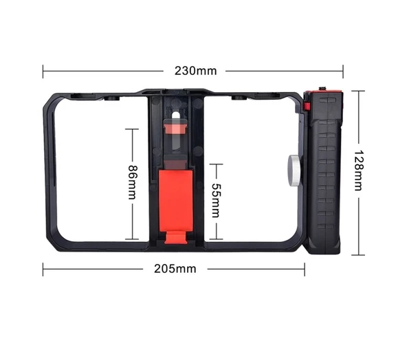 Cbtx Yelangu YLG0901B Akıllı Telefon Tutucu Tripod - 5