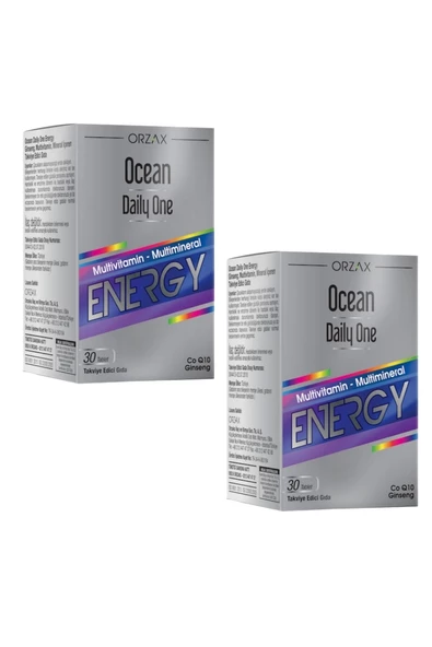 Ocean Daily One Energy 30 Tablet x 2 Adet ürün görseli