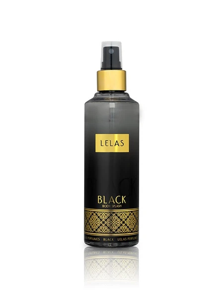 Lelas Black  Vücut Spreyi 250 ML – Oryantal Baharatlı Erkek Koku Spreyi– 1188 - 4