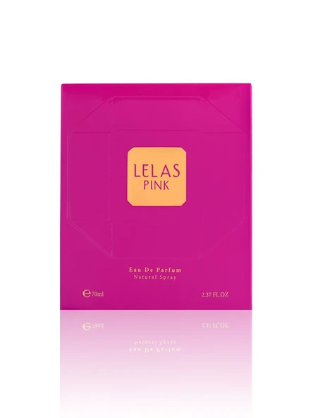 Lelas Color 801 Pink 70 ML EDP – Amber Çiçeksi Şipre Kadın Parfümü - Resim 3