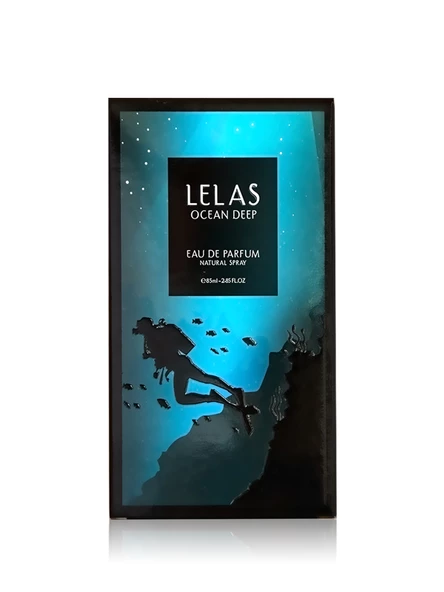 Lelas 811 Ocean Deep 85 ML EDP – Aromatik Fujer Erkek Parfüm - Resim 3