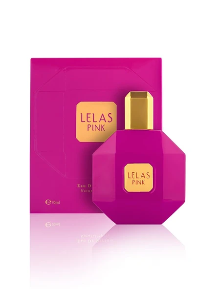 Lelas Color 801 Pink 70 ML EDP – Amber Çiçeksi Şipre Kadın Parfümü - Resim 4