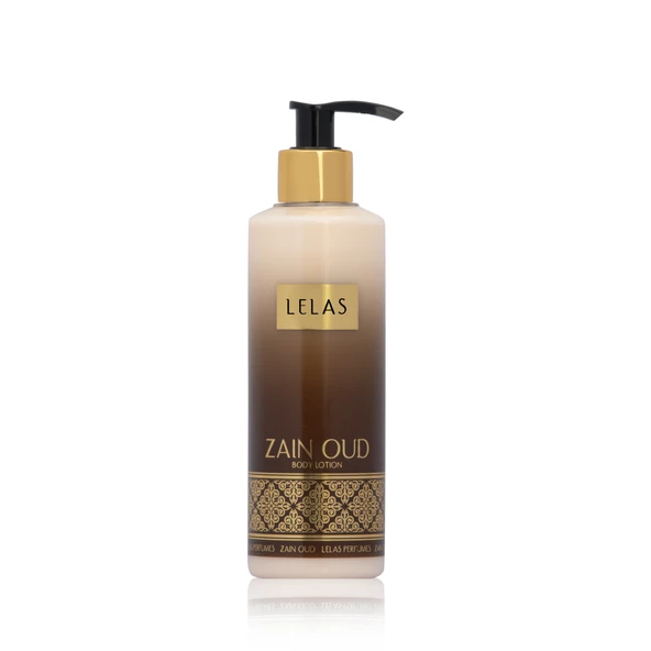 Lelas Zain Oud Vücut Losyonu 250 ML – Oryantal Unisex Vücut Kremi – 1183