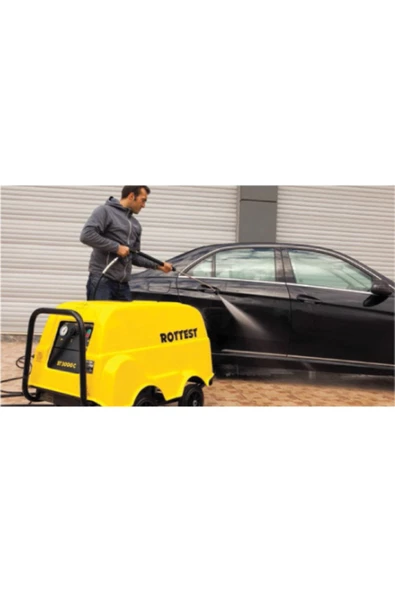 Rottest 200 Bar Sıcak Soğuk Basınçlı Yıkama Makinesi - Resim 3