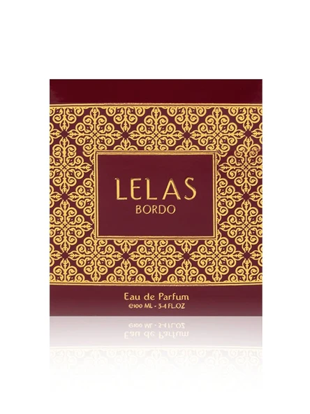 Lelas Fur 1446 Bordo 100 ML EDP – Oryantal Çiçeksi Unisex Parfüm - 3