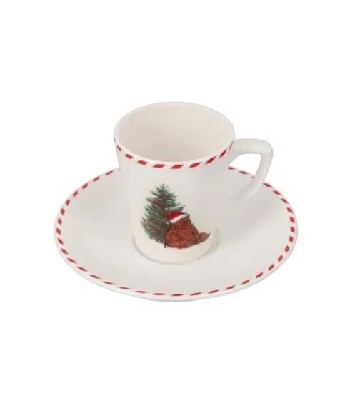 Porland Ruby Bear 2 Kişilik Kahve Takımı 80cc 04RAL003374 - Resim 3