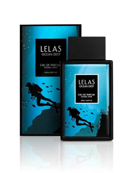 Lelas 811 Ocean Deep 85 ML EDP – Aromatik Fujer Erkek Parfüm - Resim 4