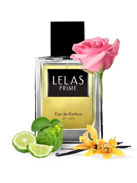 Lelas Prime 106 Flow Edp 55 ML Şipre Oryantal Baharatlı Kadın Erkek Parfümü