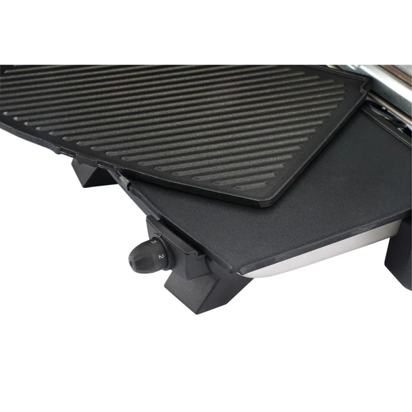 Tefal GC191E Toast Expert Elektrikli Izgara ve Tost Makinesi Gri ürün görseli 1