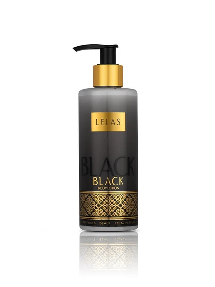 Lelas Black Vücut Losyonu 250 ML –  Unisex Oryantal Vücut Kremi – 1187 - Resim 2