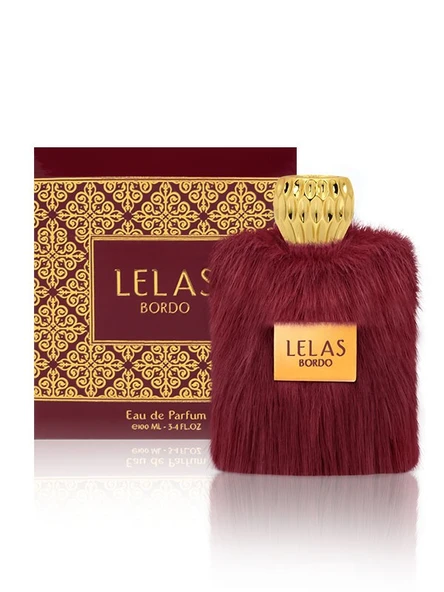 Lelas Fur 1446 Bordo 100 ML EDP – Oryantal Çiçeksi Unisex Parfüm - 4