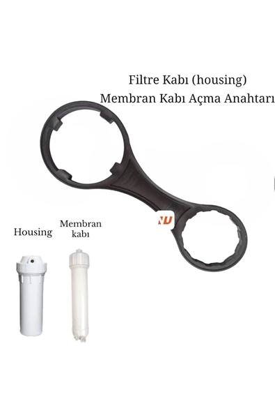 Nefa Su Arıtma Cihazları İçin Filtre Kabı (Housing) Ve Membran Kabı Açma Anahtarı