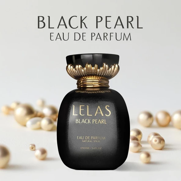 Lelas 1722 Black Pearl Edp 100 ML Erkek Parfümü - 4