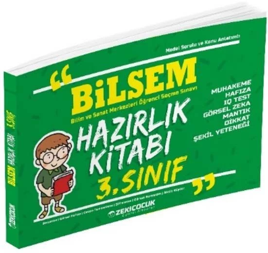 3. Sınıf Bilsem Hazırlık Kitabı Zeki Çocuk