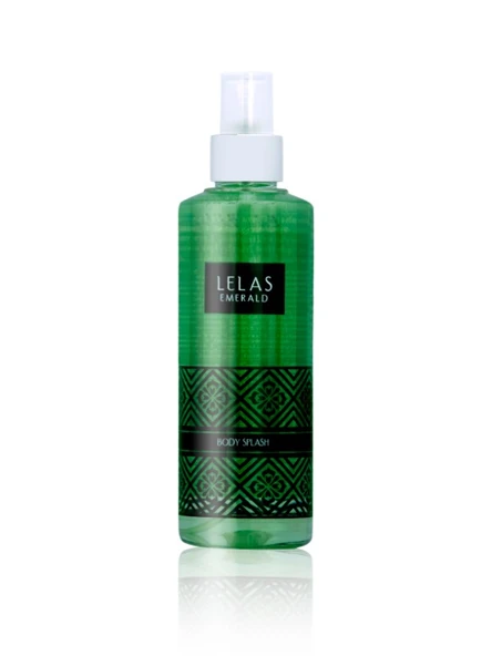 Lelas Emerald Vücut Spreyi 250 ML – Odunsu Erkek Koku Spreyi – 1125 - Resim 2