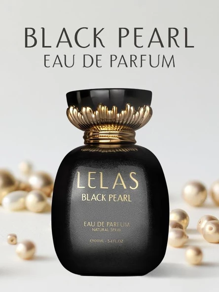 Lelas 1722 Black Pearl Edp 100 ML Erkek Parfümü - 3