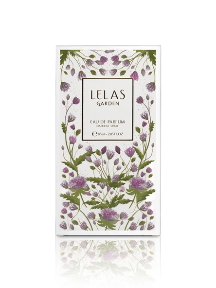 Lelas 822 Garden 85 ML EDP – Aromatik Çiçeksi Unisex Parfüm - 3
