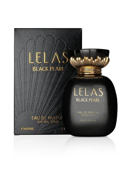 Lelas 1722 Black Pearl Edp 100 ML Erkek Parfümü