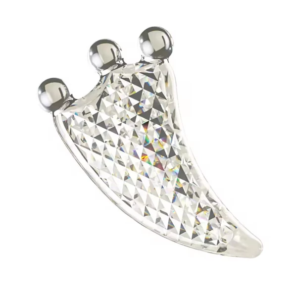 Guasha Masaj Aparatı Kristal Gua Sha 3 Toplu Yüz Masaj Aparatı - 2