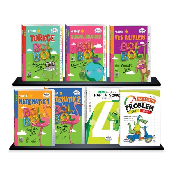 Öğretmen Evde Yayınları 4. Sınıf Set 7 Kitap Yeni