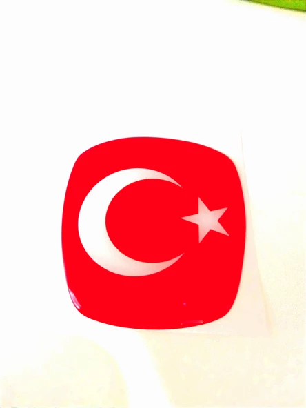 Doblo Fiorino Uyumlu Üçlü Ay Yıldız Logo Arma Sticker Set - 2