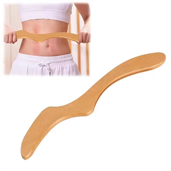 Ahşap Graston Madero Terapi ve Selülit Masaj Aleti Model 7 ürün görseli