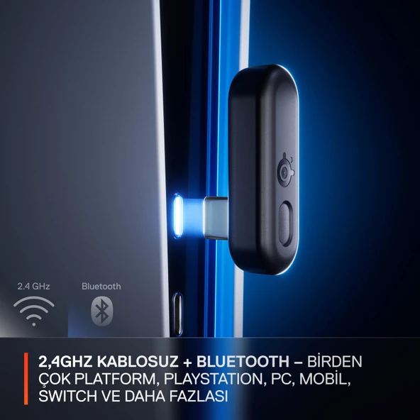 SteelSeries Arctis GameBuds Gaming EarBuds Kulak İçi Kulaklık - Beyaz - 4