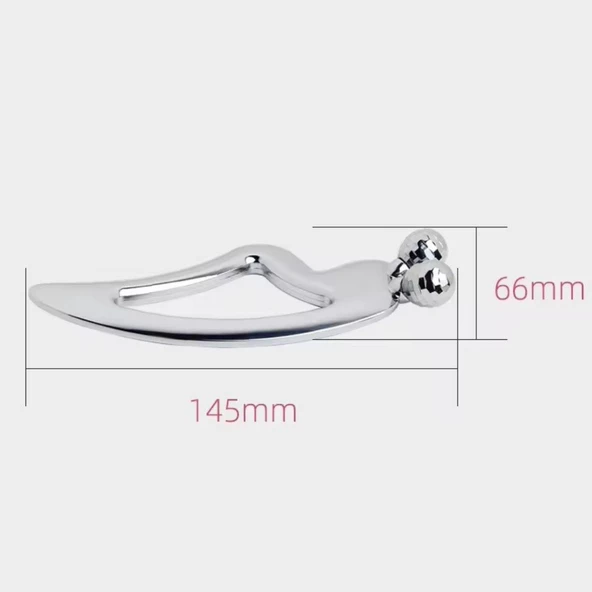 3D Cilt Sıkılaştırıcı Yüz Masaj Aleti Face Gua Sha Graston Masaj Aparatı - Resim 2