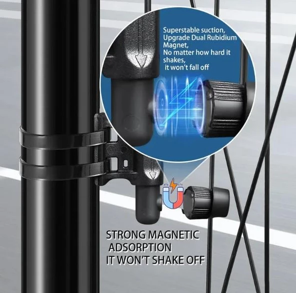 Sarissa Kablolu Büyük Ekran Dijital Kilometre Sayacı Su Geçirmez Bisiklet Bilgisayarı - 5