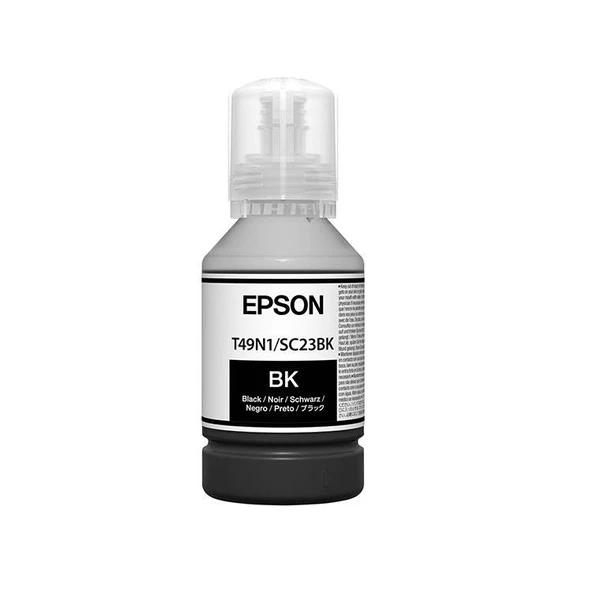 Epson T49N1/SC23BK Dye Sublimation Mürekkep F100, F500 Siyah/Black 140ml