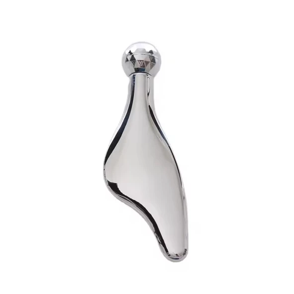 Metal Yüz Masaj Aleti Face Guasha 3D Roller Graston Aparatı Model 2 - 4