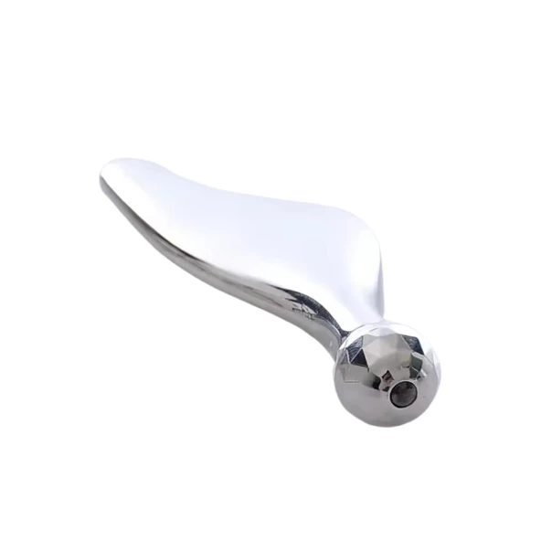 Metal Yüz Masaj Aleti Face Guasha 3D Roller Graston Aparatı Model 2 - 3