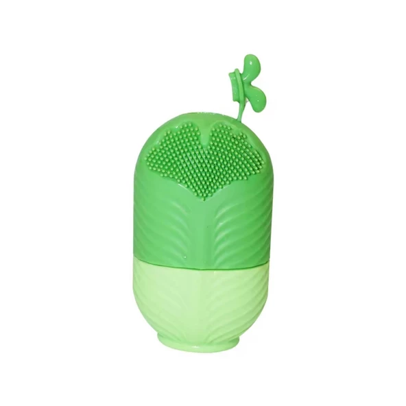 Slikon Yüz Buz Masaj Rulosu Yüz Sıkılaştırıcı Ice Face Roller Yeşil Renk - Resim 2