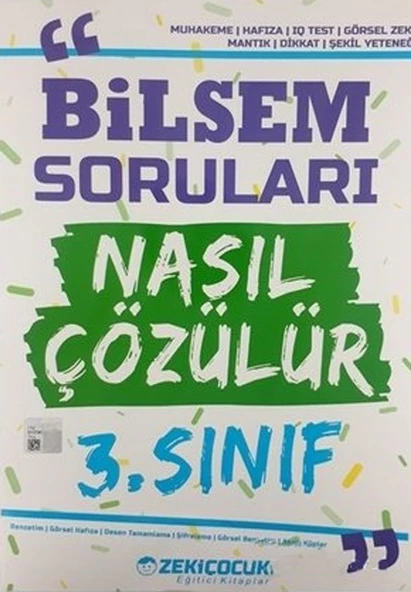 3. Sınıf Bilsem Soruları Nasıl Çözülür Zeki Çocuk