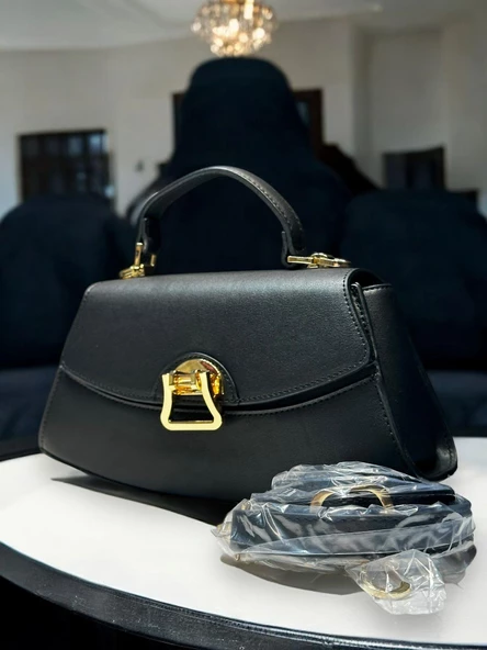 Levidor Özel Renk El Ve Kol Çantası Olarak Tasarlanmış Suni Deri Bayan Omuz Çantası LEVDR.7363930202SYH - Resim 3