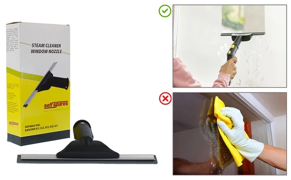 Karcher SC2 SC3 SC4 SC5 Buharlı Temizlik Makinesi için Cam Temizleme Aparatı / 2.863-025.0 - 2