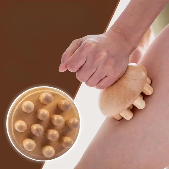 Madero Terapi & Selülit Ahşap Masaj Tokmak Aparatı Model 2 - 4